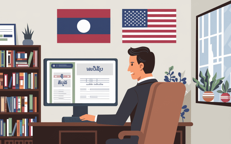 Translate Lao to English: Online Language Converter